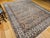 Vintage Persian Bakhtiari Rug, Hand-Knotted Wool, Allover Geometric Pattern, Camelhair & Ivory, 8x11 For Sale - Image 10 of 18