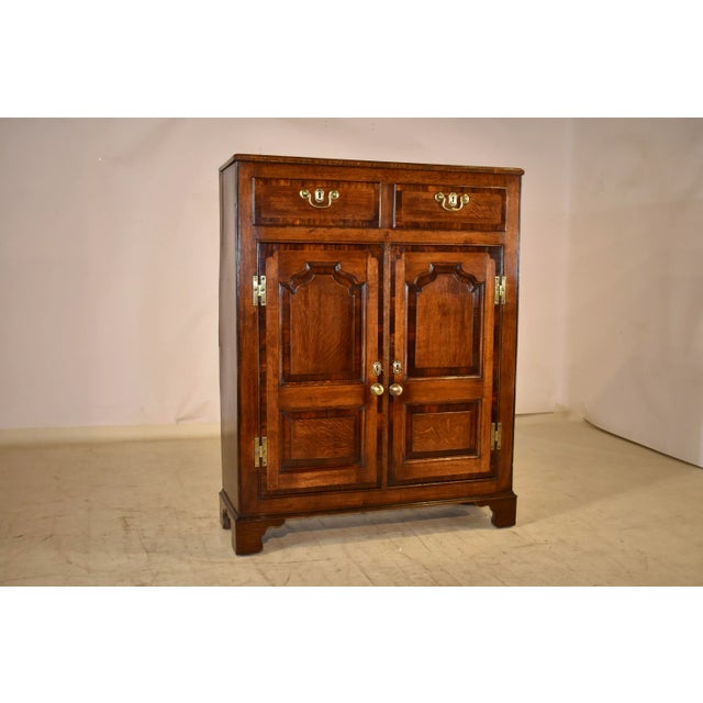 18th Century Oak Lancashire Cupboard For Sale - Image 10 of 10