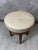 Vintage Workshop Stool in Beech and Leather, 1980s For Sale - Image 3 of 9