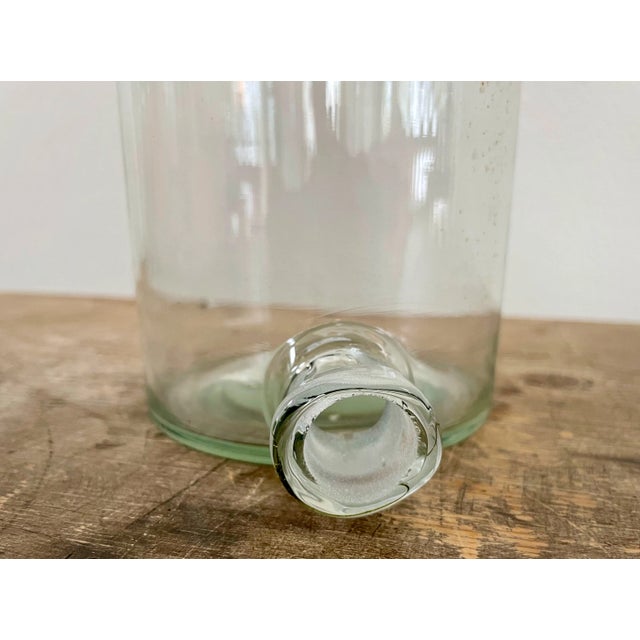 Vintage Lab Glass Container With Dispenser For Sale In Los Angeles - Image 6 of 9