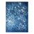 "Blue Chiffon No.1 - Compressed Veil" - Blue Abstract Acrylic Painting on Paper by Sara Richardson For Sale