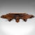 This is an antique carved eagle coat rack. A Scottish, oak hallway peg mount, dating to the late Victorian period, circa...