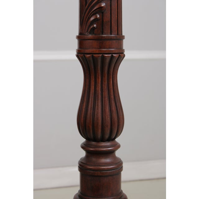 Henkel Harris Mahogany Model 199 Carved Queen Size Poster Bed For Sale - Image 14 of 17