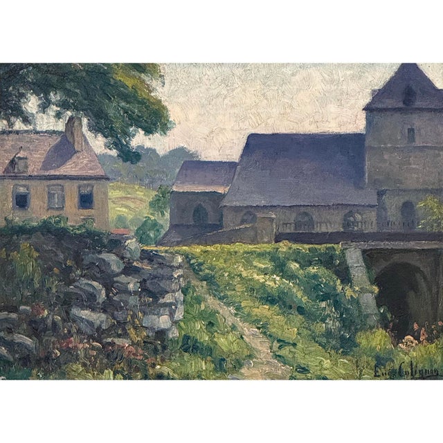 Beaux-Arts Framed Oil Painting on Canvas by Eugene Colignon (1876-1961) For Sale - Image 3 of 16