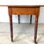 Wood Antique Style American Drop-Leaf Table — Spool-Turned Legs, Brass Casters, Warm Hardwood Top For Sale - Image 7 of 12
