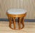 Vintage Bentwood Stool with Removable Cushion For Sale - Image 6 of 10