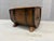 Brown Oak Barrel Form Storage Chest with Black Metal Straps, 1930s For Sale - Image 8 of 9