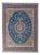 Hand-Knotted Kerman Rug with Medallion Design For Sale