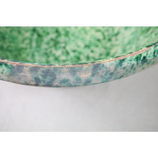 Late 19th Century Late 19th Century Italian Pottery Milk Bowl For Sale - Image 5 of 9