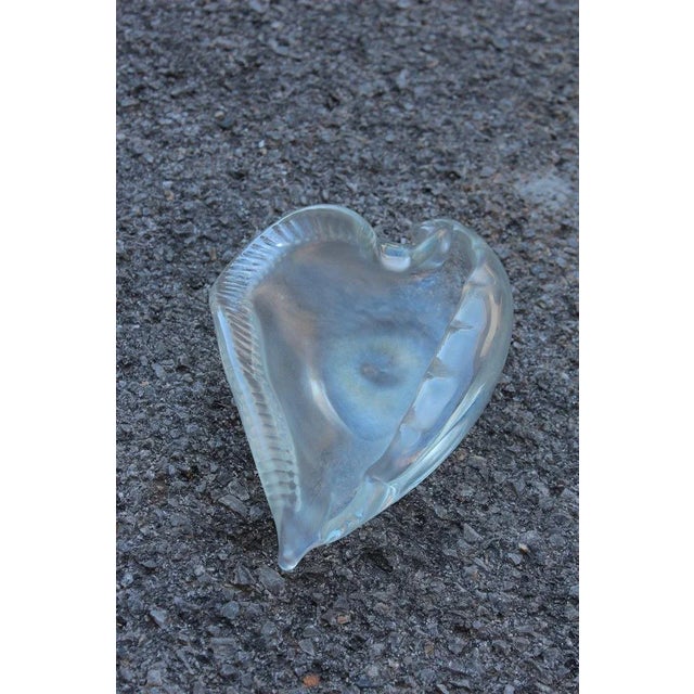 Iridescent Murano Glass Shell Bowl from Seguso, 1950s For Sale - Image 6 of 8