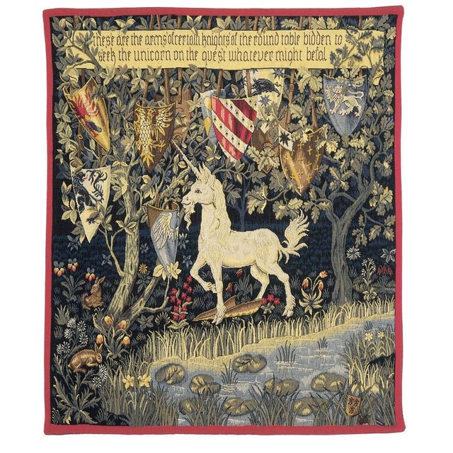 This tapestry is inspired from an original by Wm Morris (1836-1896), the famous British artist and designer. The theme is...