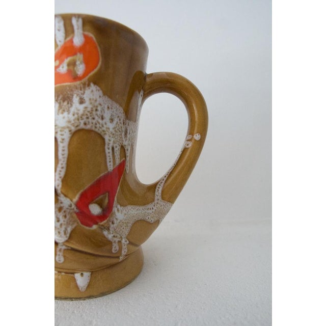 Vintage Ceramic Pitcher from Poët Laval Turban, 1960s For Sale - Image 6 of 14