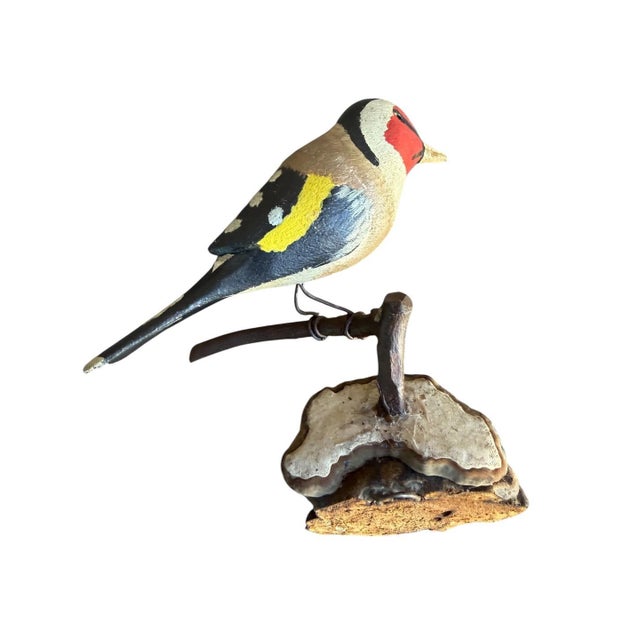Folk Art Austrian Folk Art Carved Wood Bird #84, 1930s For Sale - Image 3 of 5