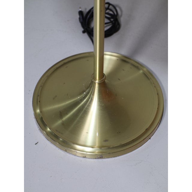 Metal Vinage Danish 339 Floor Lamp in Brass from Le Klint, 1940s For Sale - Image 7 of 13