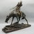A patinated bronze sculpture of a native american warrior on horseback by èdouard drouot (1859-1945). Signed e. Drouot to...