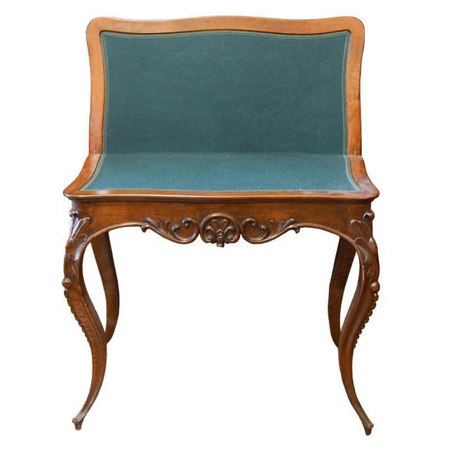 Brown Game Table, 1860s For Sale - Image 8 of 10