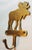 This vintage moose hook has a rustic, outdoorsy feel and is made of hand hammered brass. The hook is sturdy and will hold...