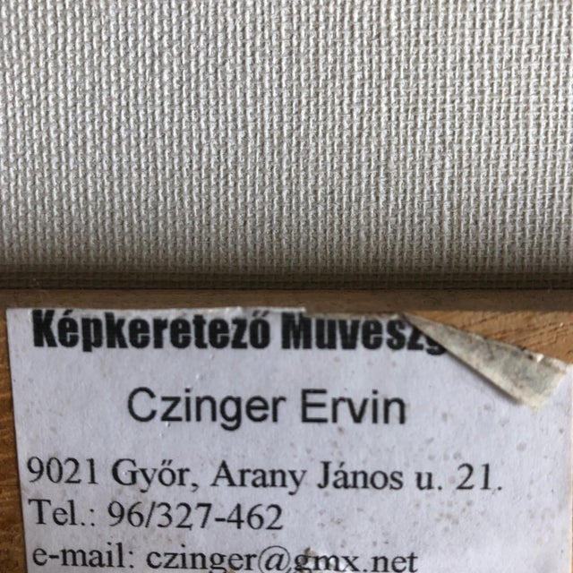 Original Contemporary Istvan Csizmadia Abstract Female Nude Painting For Sale In Philadelphia - Image 6 of 10