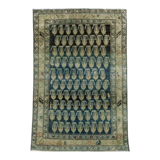 Turkish Vintage Rug 4'3" x 6'4" #17804 For Sale