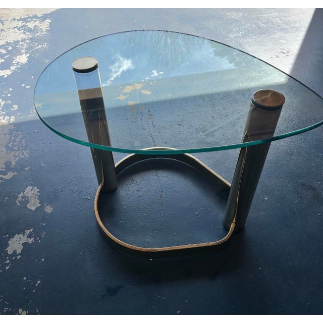 Italian Mid-Century Modern Brass Bar Cart Excellent condition no damages 23in Long 32in Wide 22in Tall This Hollywood...