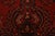 Baloch Rug 7’5” X 11’3” Red Wool Vintage Traditional Hand-Knotted Carpet For Sale - Image 10 of 14