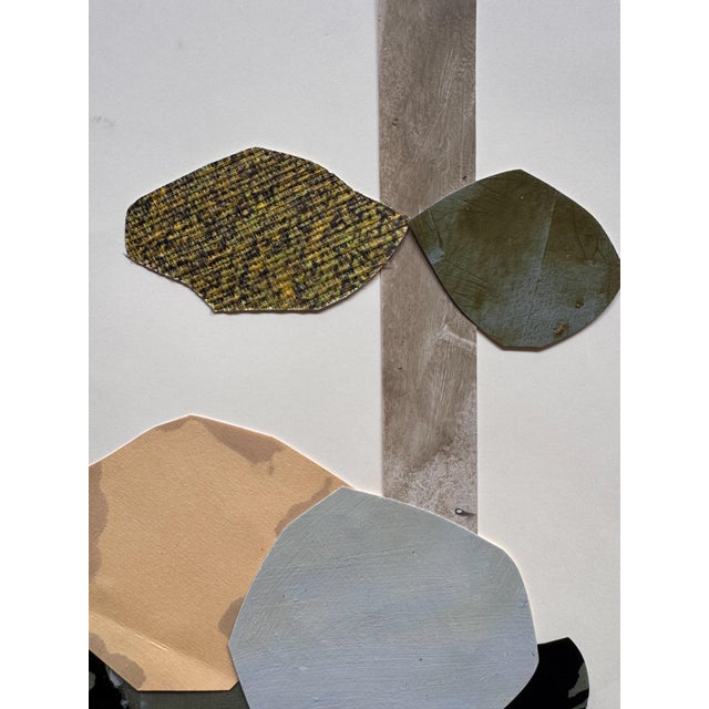 Abstract "Magic Still Exists 5" Original Mixed-Media Collage on Paper by Zac Woodiel For Sale - Image 3 of 7