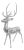 Corviglia Standing Deer Statue- Aluminum Metal Sculpture For Sale