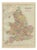 Antique Map of England, 1885 For Sale