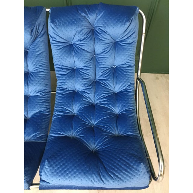 Vintage Metal Frame Sofa For Sale - Image 10 of 14