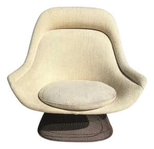 Warren Platner Bronze Wire Easy Chair for Knoll International, C 1966, Signed