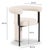 2020s Synn Cream Performance Boucle Dining Chair For Sale - Image 5 of 6