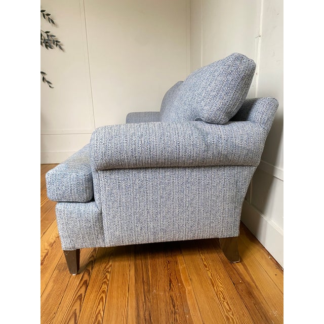 Traditional 1950s Attributed Baker Vintage Sofa Newly Re-Upholstered. For Sale - Image 3 of 5