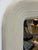 Contemporary Large Vintage Coastal Painted Pencil Reed Wall Mirror For Sale - Image 3 of 6
