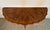 Spanish Revival Mid 20th Century Spanish Revival Veneer Sunburst Demi-Lune and Wrought Iron Console Table For Sale - Image 3 of 7