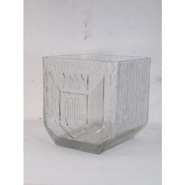 Italian Glass Ice Bucket, 1970s For Sale - Image 4 of 18