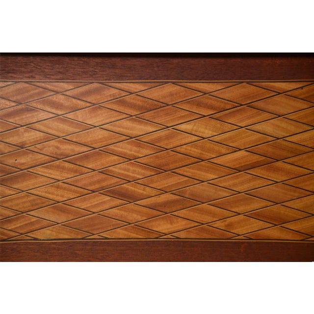 Napoleon III Louis XVI Style Marquetry Cylinder Desk For Sale - Image 14 of 18