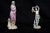 Polychrome Porcelain Sculptures Depicting Female Figures from Meissen, Late 19th Century, Set of 2 For Sale - Image 4 of 4