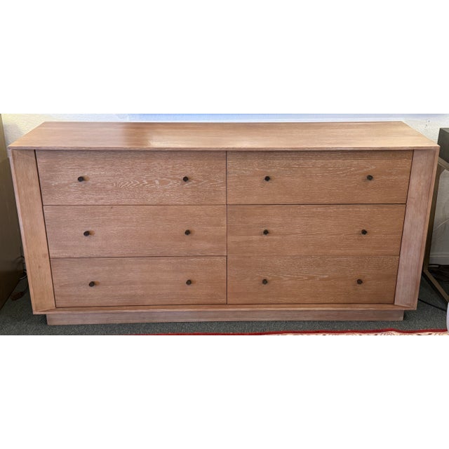 2020s West Elm Matias Dresser, Hudson Oak Wood For Sale - Image 5 of 12