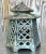 Vintage Asian Wrought Iron Pagoda Lantern For Sale - Image 4 of 6