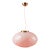 Vintage Italian Venini Murano Glass Pendant Light With Brass Accents – Mid-Century Modern Hand-Blown Lighting For Sale