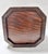 Vintage Mahogany Wood Wastebasket With Brass Lion Head Ring Pulls For Sale - Image 10 of 11