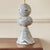 Ceramic Swan Blue and White Table Lamp by Henry Holland Studio For Sale - Image 4 of 5