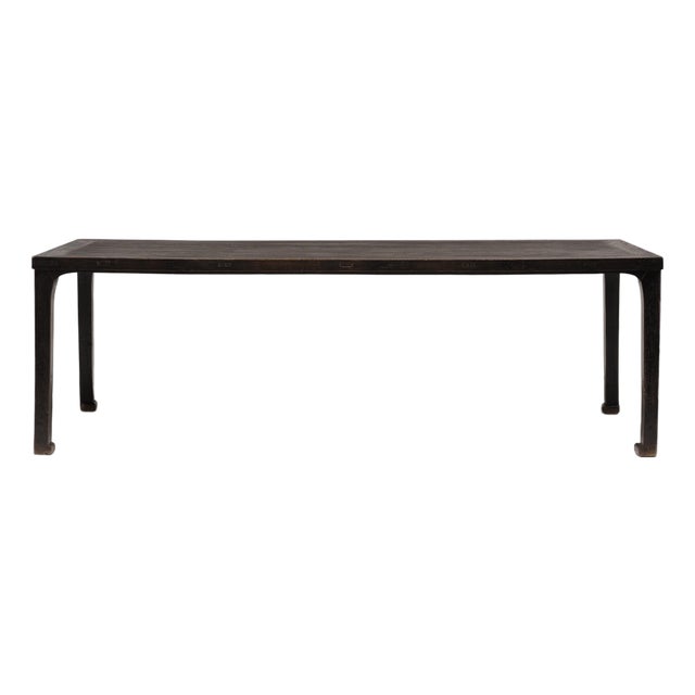 Chinese Black Lacquer Calligrapher's Table, C. 1850 For Sale