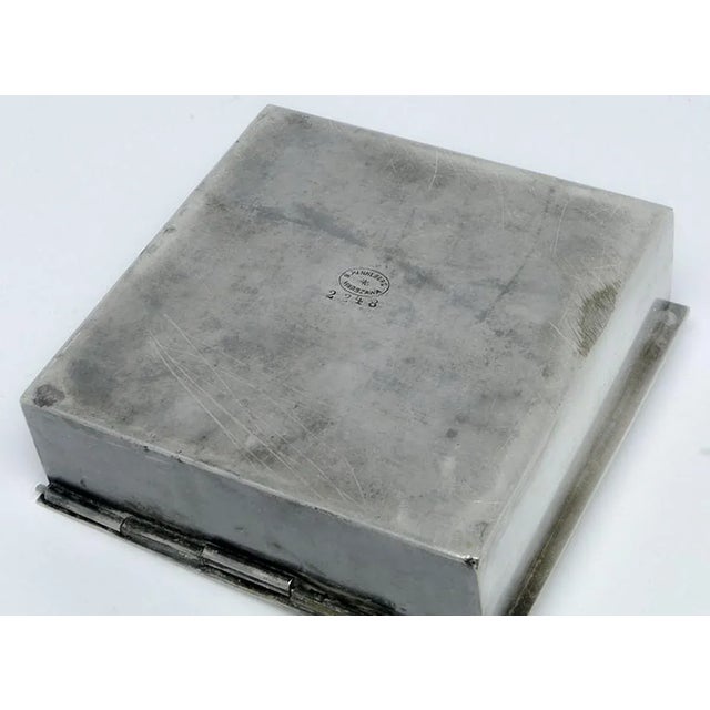 Polish Art Deco Humidor from Bracia Henneberg, 1930s For Sale - Image 3 of 12