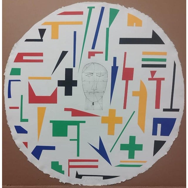 Mimmo Paladino, Shield 3, 1999, Silkscreen For Sale - Image 7 of 7