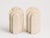 Travertine Marble Bookend - A Pair For Sale - Image 4 of 5