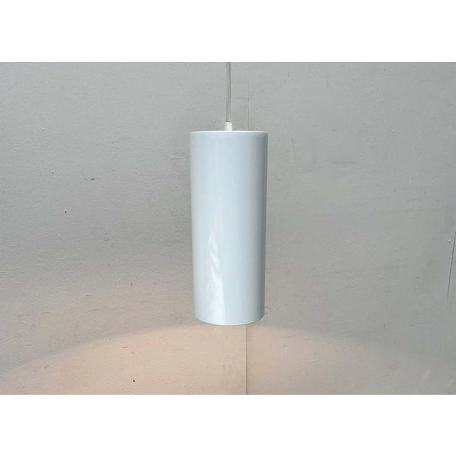 Vintage Danish Minimalist Model Pipeline Pendant Lamp by Ole Pless Jørgensen for Nordisk Solar, 1970s For Sale - Image 16 of 18