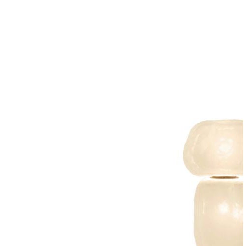Gold Wax and Stone Light Table II by Linde Freya Tangelder for Cassina For Sale - Image 8 of 18