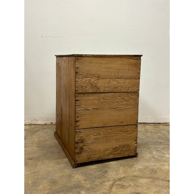 Brown 19th Century English Pine Chest of Drawers For Sale - Image 8 of 8