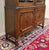 Antique English Jacobean Bookcase Bookshelf Cabinet Double Door Oak c.1930s For Sale - Image 11 of 17
